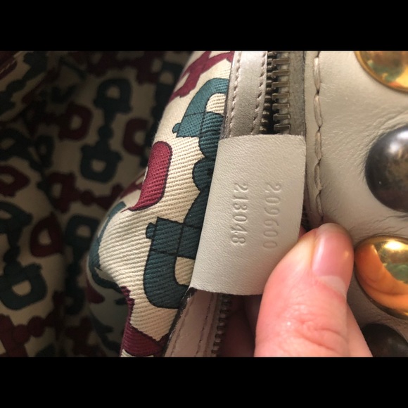 ❌SOLD!!!❌ Gucci babouska ivory dome bag - Picture 9 of 11